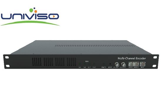 Bộ xử lý đầu kênh HD / SD 16 H.264 H.265 Bộ mã hóa HEVC IPTV OTT